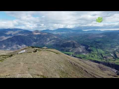 Mirador del Cóndor, Carchi Ecuador, vuelo dron