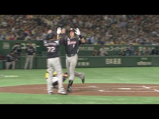 【2回表】マリーンズ・ダフィーが先制のホームランで好調をアピール!! 2017/5/14 F-M