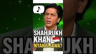 Download lagu SHAH RUKH KHAN NYANYI BAHASA JAWA?! 😱🔥 Gak Nyangka Suaranya...' mp3