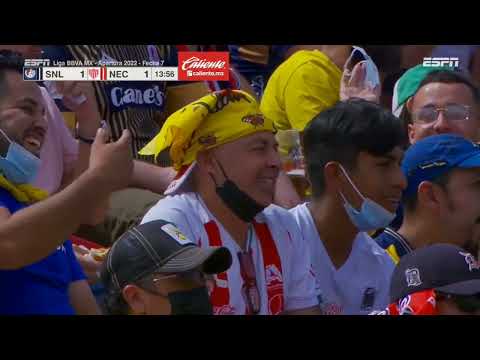 Gol de Facundo Batista | San Luis 1-1 Necaxa | Liga BBVA MX - Apertura 2022 - Jornada 7