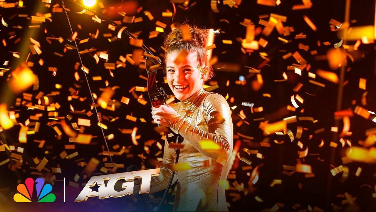 Golden Buzzer: Sofie Dossi Earns GB From Reba McEntire | AGT thumbnail