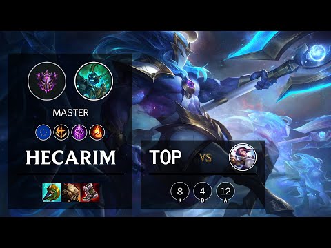 Hecarim Top vs Fiora - EUW Master Patch 11.2