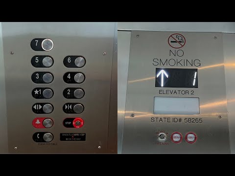 Wonderful! Modernized Dover Traction glass elevators @ AMC Parking Garage in Downtown St. Pete