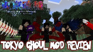 KAGUNE, QUINQUE & KAKUJA UNLEASHED! || Minecraft Tokyo Ghoul Adventure Mod Review
