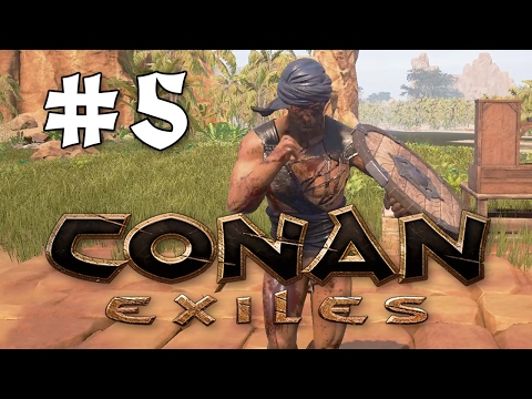 Enemmän resursseja! - Conan Exiles w/ Glyffi | #5
