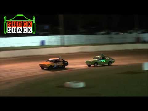 Junior Sedans - Heat 8 - Australian Title - Mackay Speedway - 19.01.13