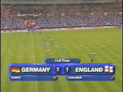 ARD - Fußball Europameisterschaft 1996 - Halbfinale Deutschland - England [2. Halbzeit]  26.06.1996