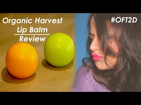 Organic Harvest Lip Balm | Review #OFT2D Video