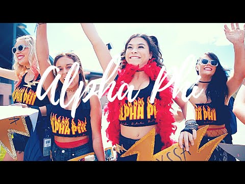 Alpha Phi Bid Day 2018