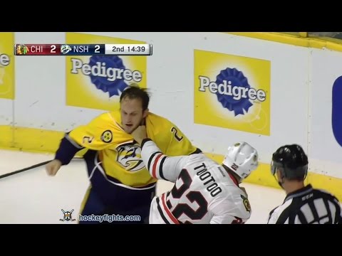 Jordin Tootoo vs Anthony Bitetto