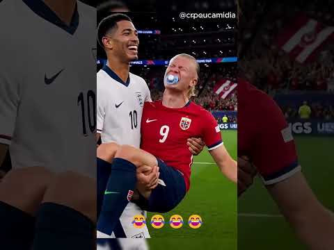 COITADO do Halland 😢 Inglaterra x Noruega | Copa do Mundo