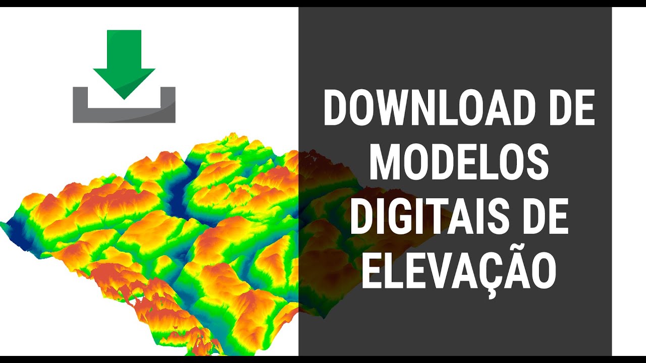 Como Baixar MDE - Alos Palsar e SRTM
