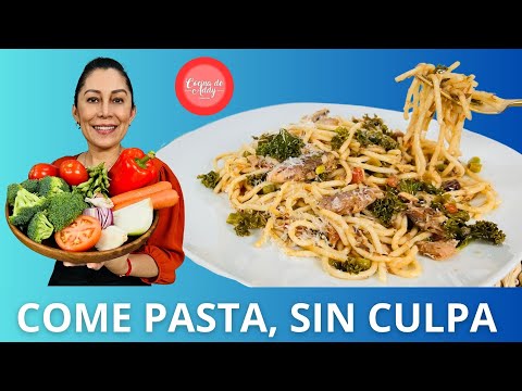 Receta de Cuaresma con SARDINAS y/o ATÚN. REGLA DE ORO P/Cocinar PASTA Y Evitar Subir de Peso | Addy