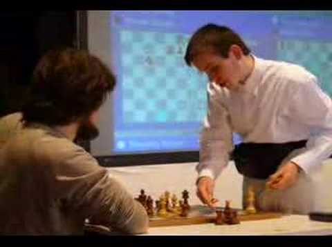 GM David Navara play with GM Jiri Stocek