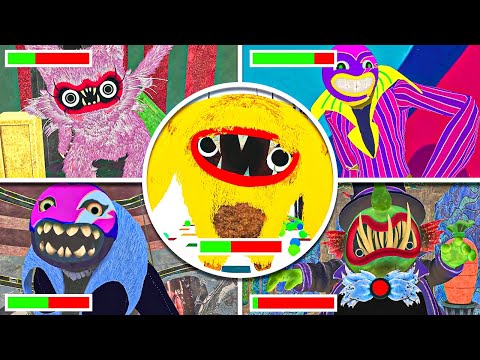 Joyville 1, 2 - All Bosses With HEALTHBARS in Bright Mode