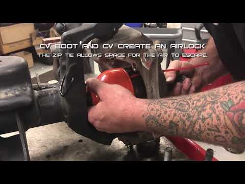 RCV "ZIP TIE TRICK" Boot Install