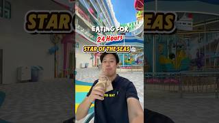 24 Hours Eating at the World’s BIGGEST Cruise Ship 🚢 #royalcaribbean