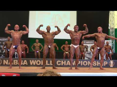 3rd Callout - Men Masters Over 40 - NABBA World Championship 2018