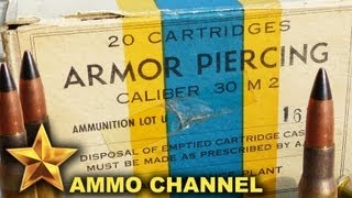 AMMOTEST: 30 Caliber M2 (30-06) Armor Piercing Penetration Tests - Military Surplus Ammo