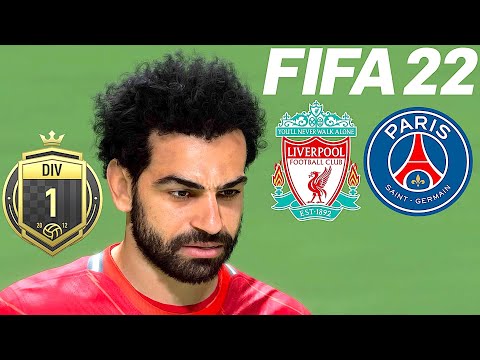 FIFA 22 Online Seasons #128 - Road To Division 1 - Liverpool vs PSG