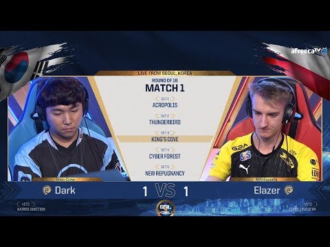 [GSL vs. the World 2019] Dark vs Elazer - RO.16 - Match 1 - Set 3