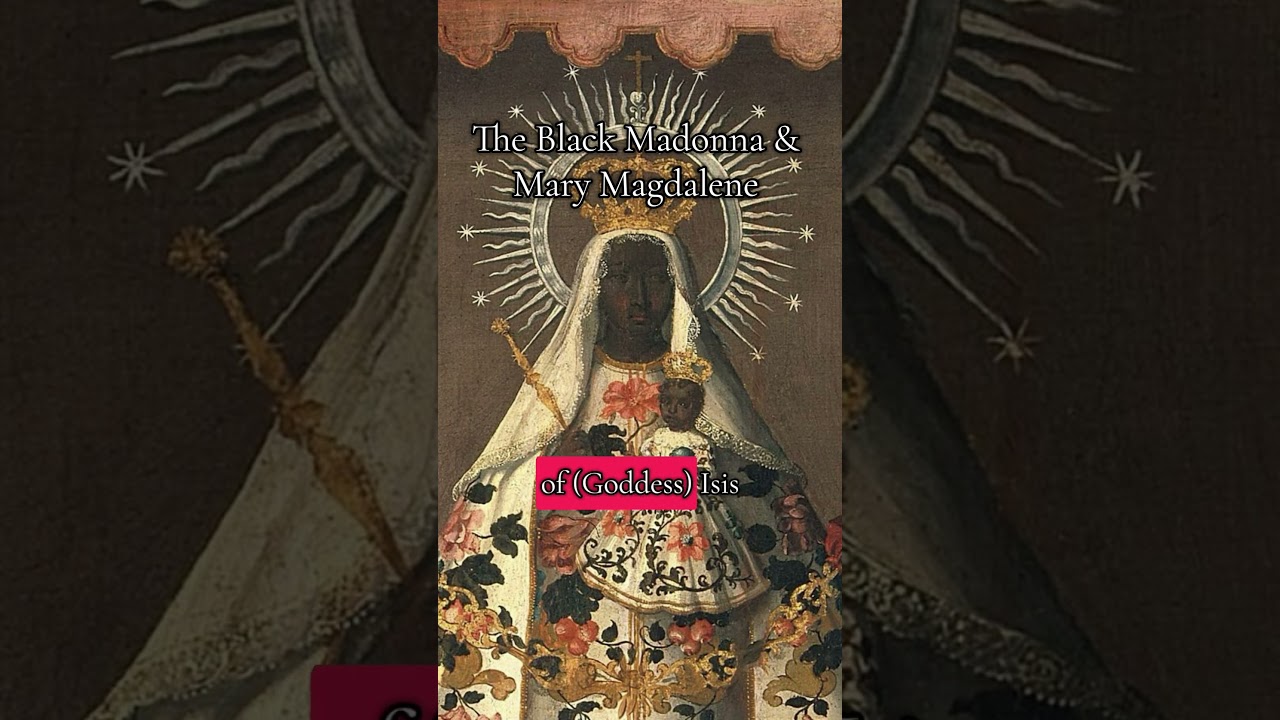 The Black Madonna + Mary Magdalene 🕯️🌹✨
