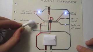 Electret microphone example card