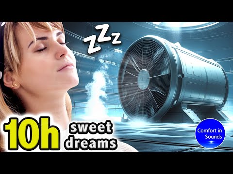 Ultra Smooth Industrial Air Conditioner Sound | White Noise to Fall Asleep, Relax or Study