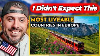 American Reacts Top 15 European Countries with Highest Quality of Life