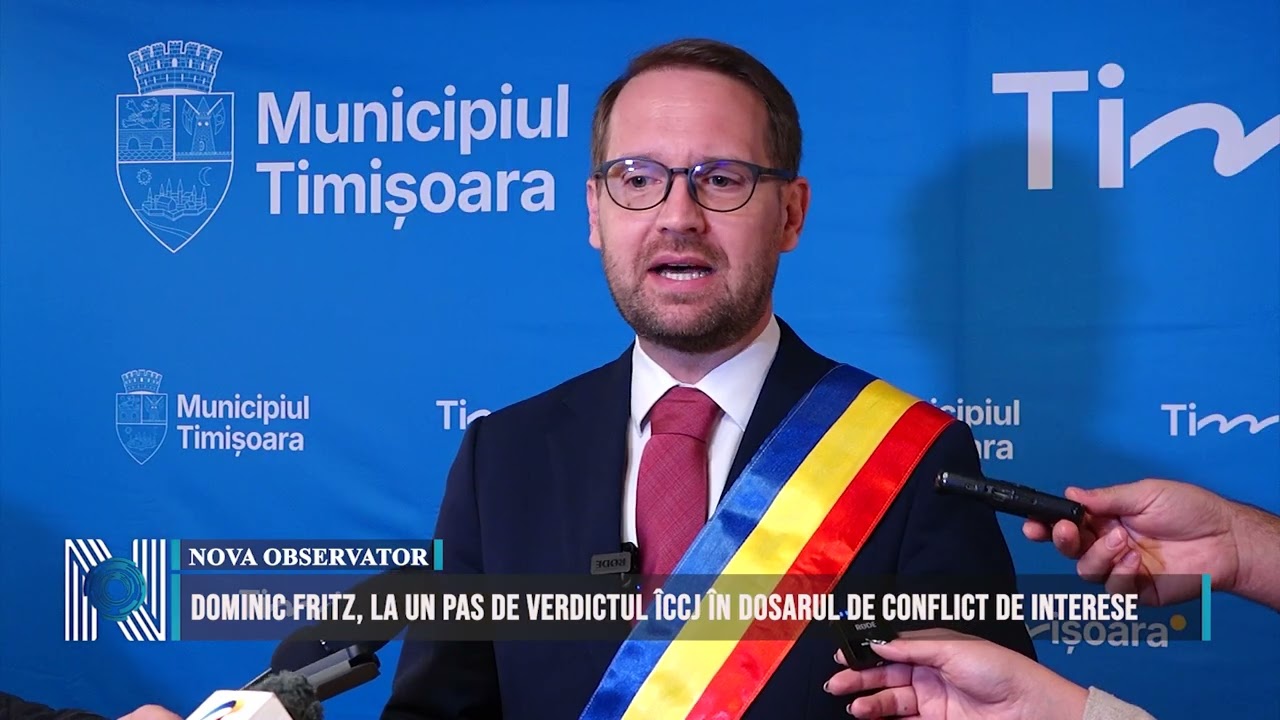 Dominic Fritz, la un pas de verdictul ÎCCJ în dosarul de conflict de interese