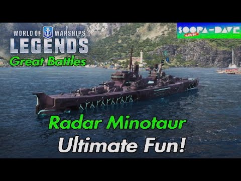 Radar Minotaur Is A Beast World Of Warships Legends