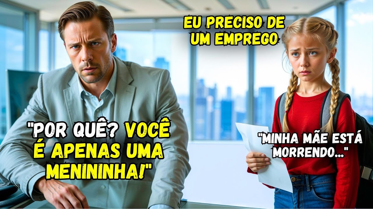 A little girl walked into the millionaire CEO's office with a resume and a sentence that made him...