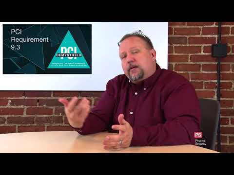 PCI Requirement 9.3 – Control Physical Access for Onsite Personnel to Sensitive Areas