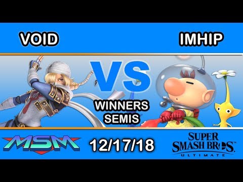 MSM 170 - CLG | VoiD (Shiek) Vs. ImHip (Olimar) Winners Semis - Smash Ultimate