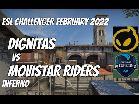 Dignitas vs Movistar Riders Highlights /  at ESL Challenger February 2022