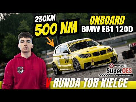 V runda SuperOES Tor Kielce BMW 120d Fabian Kiwak ONBOARD BEST LAP
