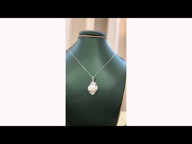 طقم فضة ولولو زراعي وزركون مميز جميل