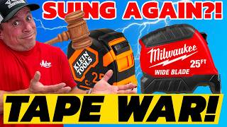 Milwaukee SUES Klein Tools AGAIN! This Time Over a TAPE MEASURE!
