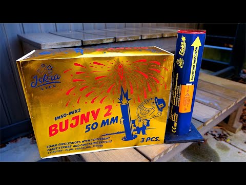 ISKRA BUJNY 2 BOMBENROHRE | F3 Single Shots with 50mm