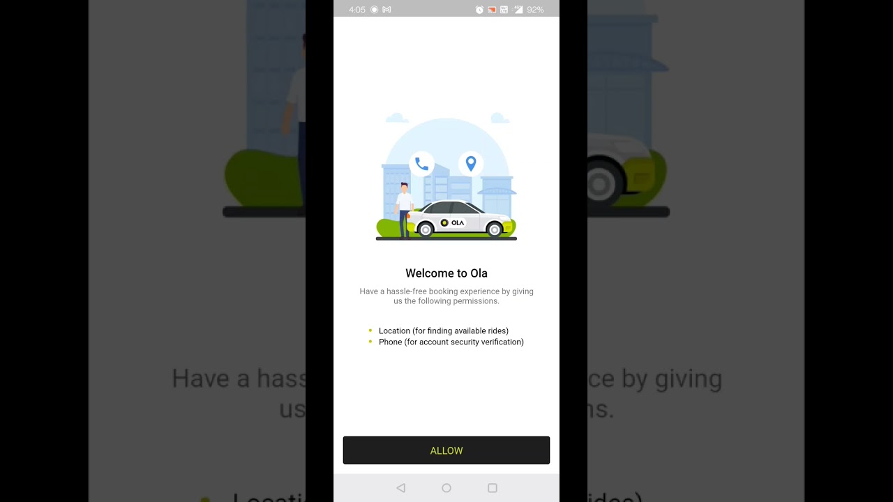 How to download and use Ola  #ola #cabbooking #auto