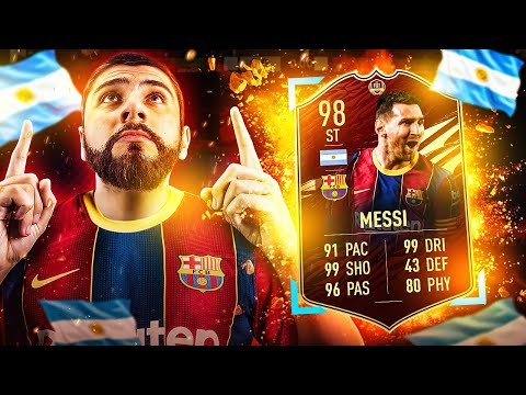 Opening La Liga TOTS Rewards until I pack Red Messi