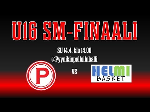 WU16 SM-Finaali Pyrintö - Helmi Basket 14.4.2019