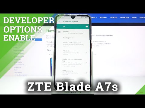 How to Enable Developer Options in ZTE Blade A7s – Developer Features