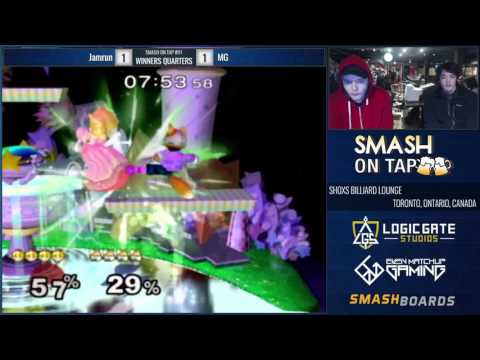 SOT #91 - Jamrun (Peach) vs MG (Fox) - Melee WQF