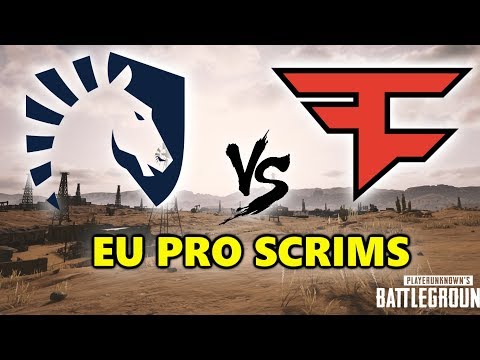Team Liquid vs FaZe Clan - EU PRO SCRIMS - PUBG