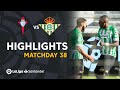 Highlights RC Celta vs Real Betis (2-3)