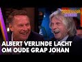Albert Verlinde moet lachen om oude onderbroeken-grap Johan: 'Dat is toch gewoon leuk!'