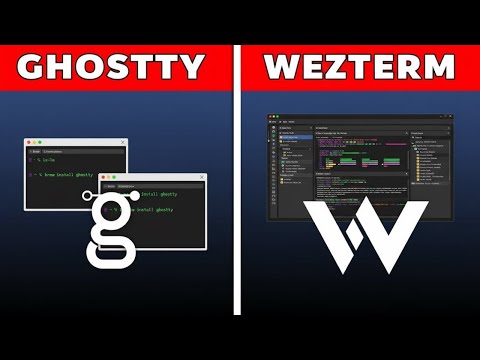 Ghostty vs WezTerm - Which Terminal Emulator is Better | Full Review