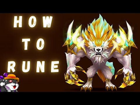 How To Rune 2A ESHIR (Light Werewolf) And How To Counter | Summoners War