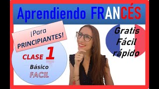 CLASE DE FRANCÉS 1 🔵⚪🔴para PRINCIPIANTES, fácil rápido gratis 🐱‍CURSO DE FRANCES COMPLETO GRATIS